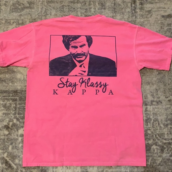 Stay Klassy Kappa - Ron Burgundy TShirt KKG - Picture 2 of 5